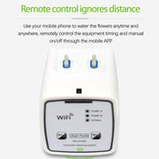 WD-01ADE WIFI Gardening Drip Irrigation Controller, Specification: Double Pump 15 Pots(AU Plug)