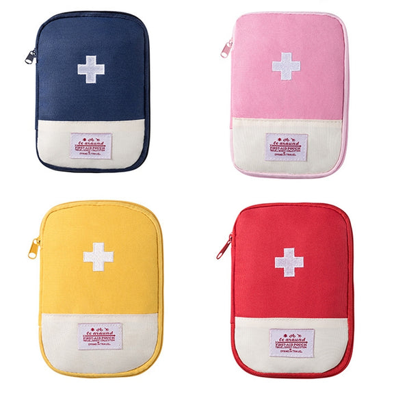 Travel Home Portable Medical Bag, Color: Blue Small