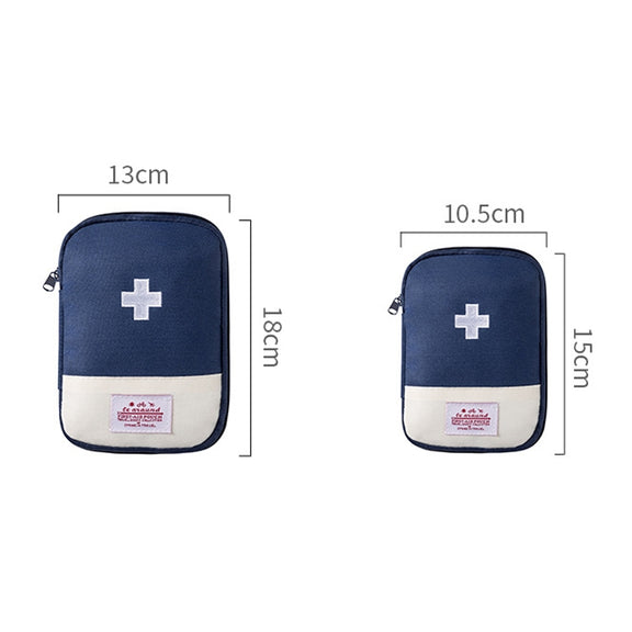 Travel Home Portable Medical Bag, Color: Blue Small