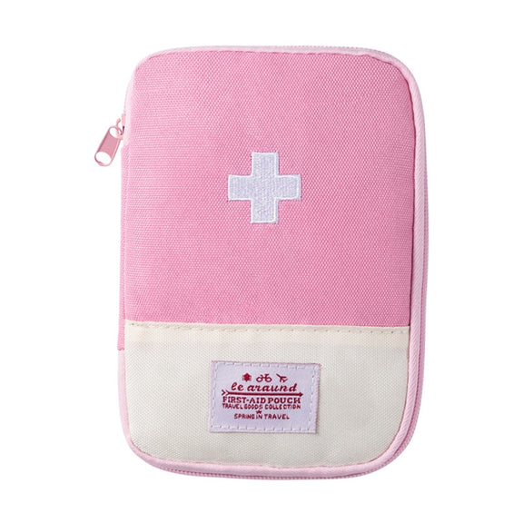 Travel Home Portable Medical Bag, Color: Pink Small