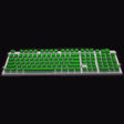 Pudding Double-layer Two-color 108-key Mechanical Translucent Keycap(Cheese Green) - Silicone / Sticker by PMC TechLife | Online Shopping South Africa | PMC TechLife | Buy Now Pay Later Mobicred