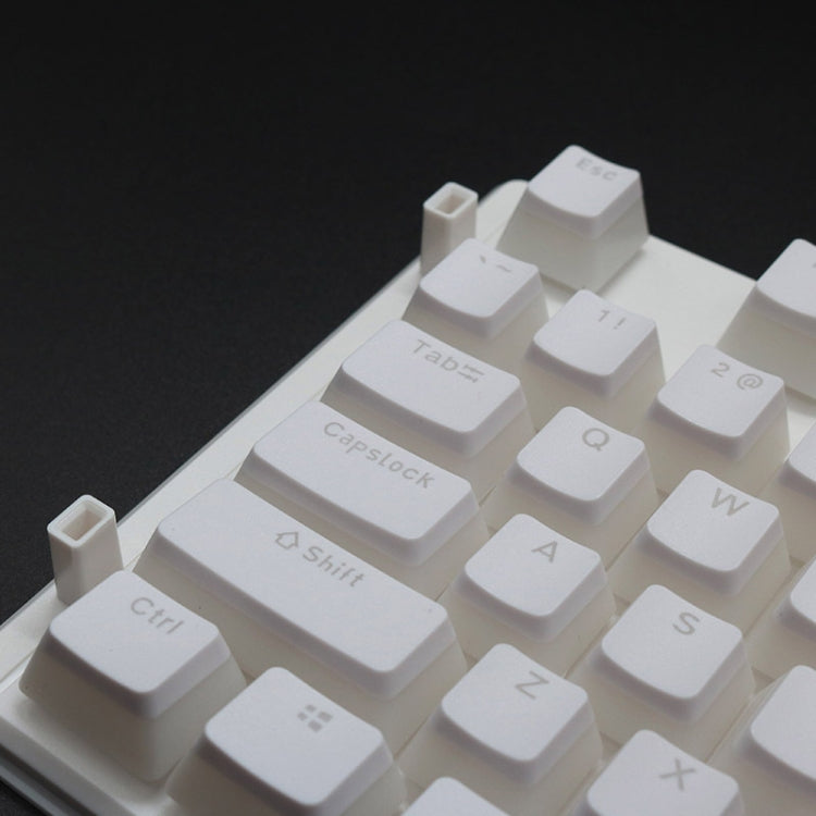 Pudding Double-layer Two-color 108-key Mechanical Translucent Keycap( Dark Coffee)