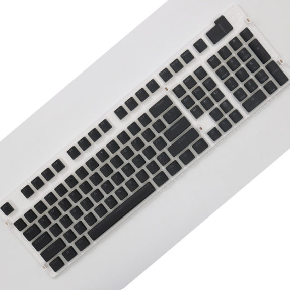 Pudding Double-layer Two-color 108-key Mechanical Translucent Keycap(Cheese Green)