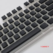 Pudding Double-layer Two-color 108-key Mechanical Translucent Keycap(Red)