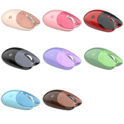 M3 3 Keys Cute Silent Laptop Wireless Mouse, Spec: Bluetooth Wireless Version (Red)
