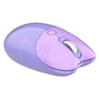 M3 3 Keys Cute Silent Laptop Wireless Mouse, Spec: Bluetooth Wireless Version (Purple) - Wireless Mice by PMC TechLife | Online Shopping South Africa | PMC TechLife | Buy Now Pay Later Mobicred