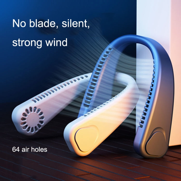 F2 USB Outdoor Portable Hanging Neck Fan(Pink) - Electric Fans by PMC TechLife | Online Shopping South Africa | PMC TechLife | Buy Now Pay Later Mobicred