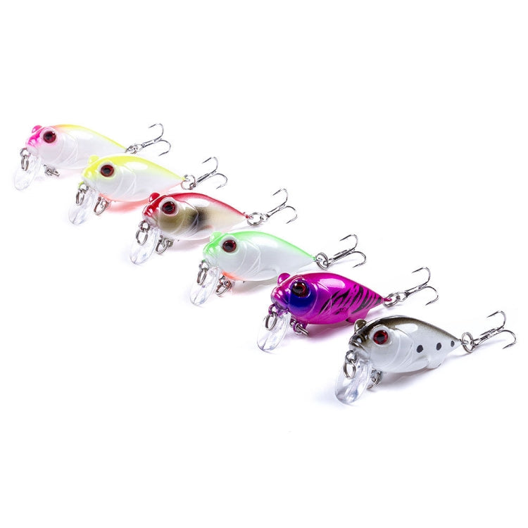 4 PCS HENGJIA CB051 4cm / 5.2g Small Fat Lure Bait(2) - Fishing Lures by HENGJIA | Online Shopping South Africa | PMC TechLife | Buy Now Pay Later Mobicred
