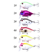 4 PCS HENGJIA CB051 4cm / 5.2g Small Fat Lure Bait(2)