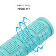 MEROCA Mountain Bike Anti-slip Shock Absorber Riding Grip Cover, Style: One Side Lock ME38 Red