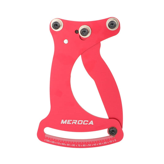 MEROCA Bicycle Ring Calibration Tool Spoke Tension Tube Wheel Set Steel Wire, Color: Red - Maintenance tools by MEROCA | Online Shopping South Africa | PMC Jewellery | Buy Now Pay Later Mobicred