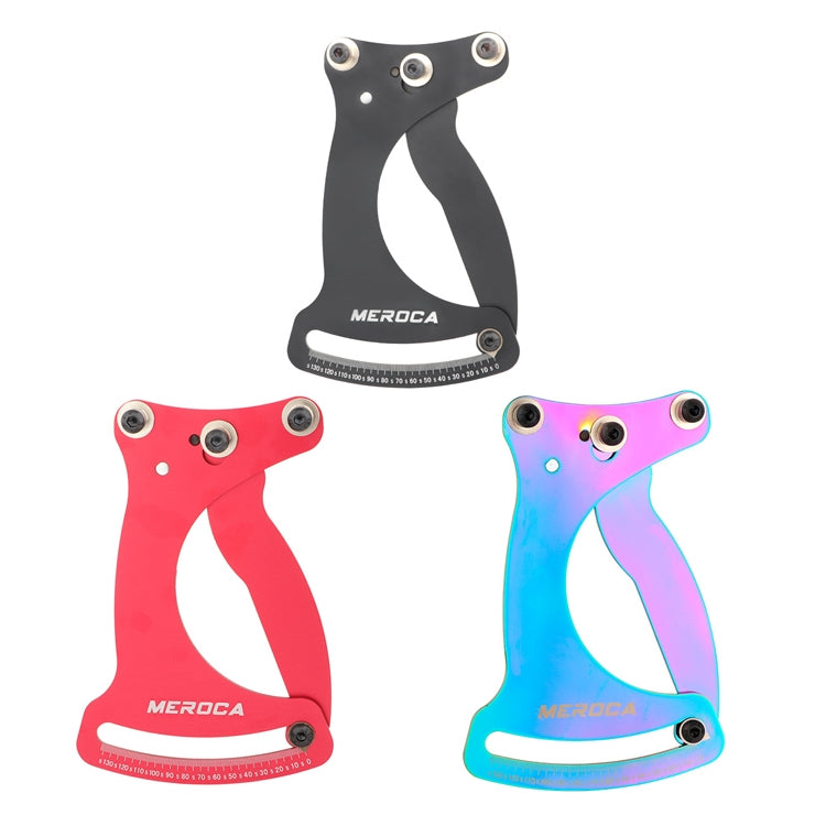 MEROCA Bicycle Ring Calibration Tool Spoke Tension Tube Wheel Set Steel Wire, Color: Red - Maintenance tools by MEROCA | Online Shopping South Africa | PMC Jewellery | Buy Now Pay Later Mobicred
