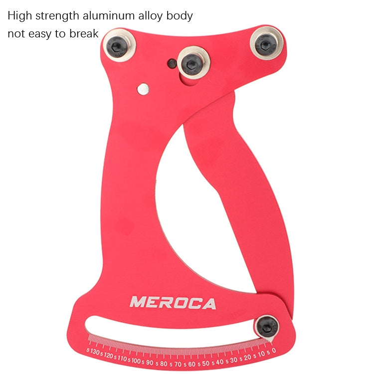 MEROCA Bicycle Ring Calibration Tool Spoke Tension Tube Wheel Set Steel Wire, Color: Red - Maintenance tools by MEROCA | Online Shopping South Africa | PMC Jewellery | Buy Now Pay Later Mobicred