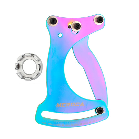 MEROCA Bicycle Ring Calibration Tool Spoke Tension Tube Wheel Set Steel Wire, Color: Colorful+Wrench - Maintenance tools by MEROCA | Online Shopping South Africa | PMC Jewellery | Buy Now Pay Later Mobicred