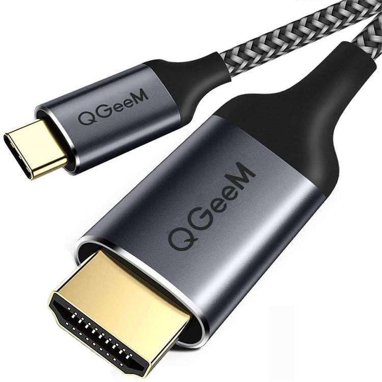 QGeeM QG-UA09 Type-C To HDMI Cable 1.8m - free shipping - PMC Jewellery - Order now!