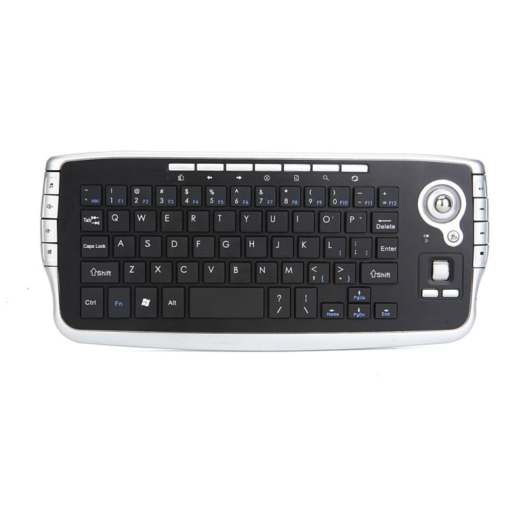 MY-10 2.4G 78 Keys 1200 DPI Mini Wireless Trackball Keyboard Wireless Keyboard And Mouse Set - Wireless Keyboard by PMC TechLife | Online Shopping South Africa | PMC TechLife