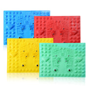 Fitness Toe Pressing Board Foot Magnetic Therapy Massage Pad(Green)