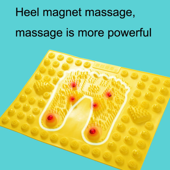 Fitness Toe Pressing Board Foot Magnetic Therapy Massage Pad(Green)
