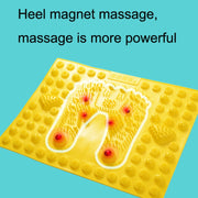 Fitness Toe Pressing Board Foot Magnetic Therapy Massage Pad(Yellow)