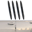 4 PCS Car Door Anti-Static Silicone Airbag Anti-Collision Strip, Colour: Black - Anti Collision Sticker by PMC TechLife | Online Shopping South Africa | PMC TechLife | Buy Now Pay Later Mobicred
