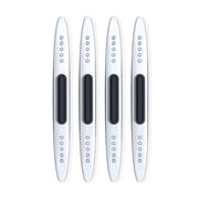 4 PCS Car Door Anti-Static Silicone Airbag Anti-Collision Strip, Colour: Black