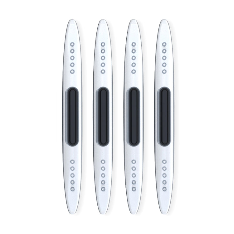 4 PCS Car Door Anti-Static Silicone Airbag Anti-Collision Strip, Colour: Black