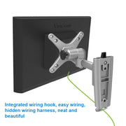 Gibbon Mounts L03  Aluminum Alloy Quick Release Computer Monitor Wall Mount Bracket (Silver Gray)