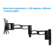 Gibbon Mounts L33 Monitor Bracket Wall Mounting Telescopic Rotating Aluminum Alloy TV Hanger