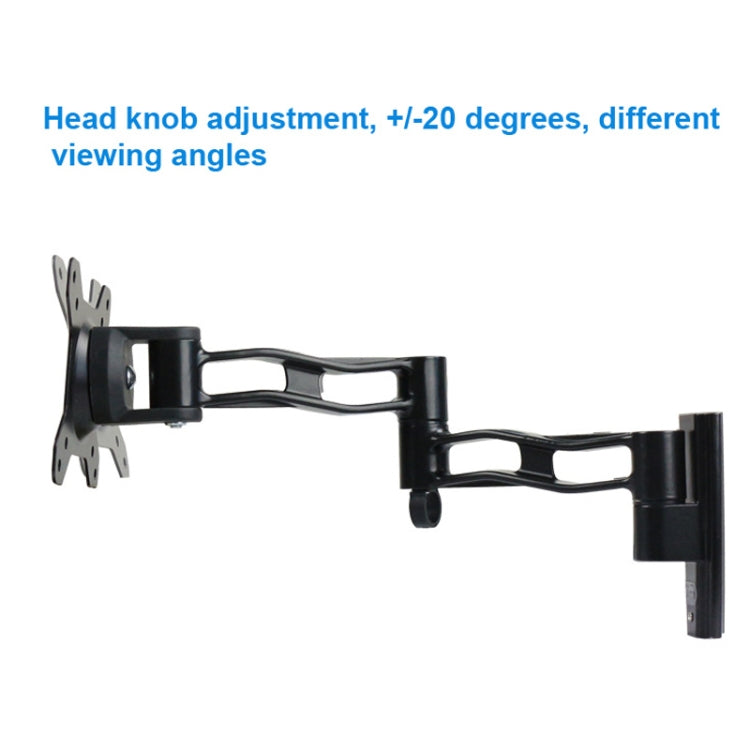 Gibbon Mounts L33 Monitor Bracket Wall Mounting Telescopic Rotating Aluminum Alloy TV Hanger