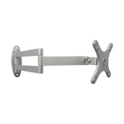 Computer LCD Monitor Wall Mounted Universal Swivel Bracket(Silver)