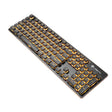 LANGTU L1 104 Keys USB Home Office Film Luminous Wired Keyboard, Cable Length:1.6m(Orange Light Black) - free shipping - PMC TechLife - Order now!