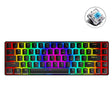 ZIYOU LANG T8 68 Keys RGB Luminous Gaming Mechanical Keyboard, Cable Length:1.6m(Black Green Shaft) - free shipping - PMC TechLife - Order now!