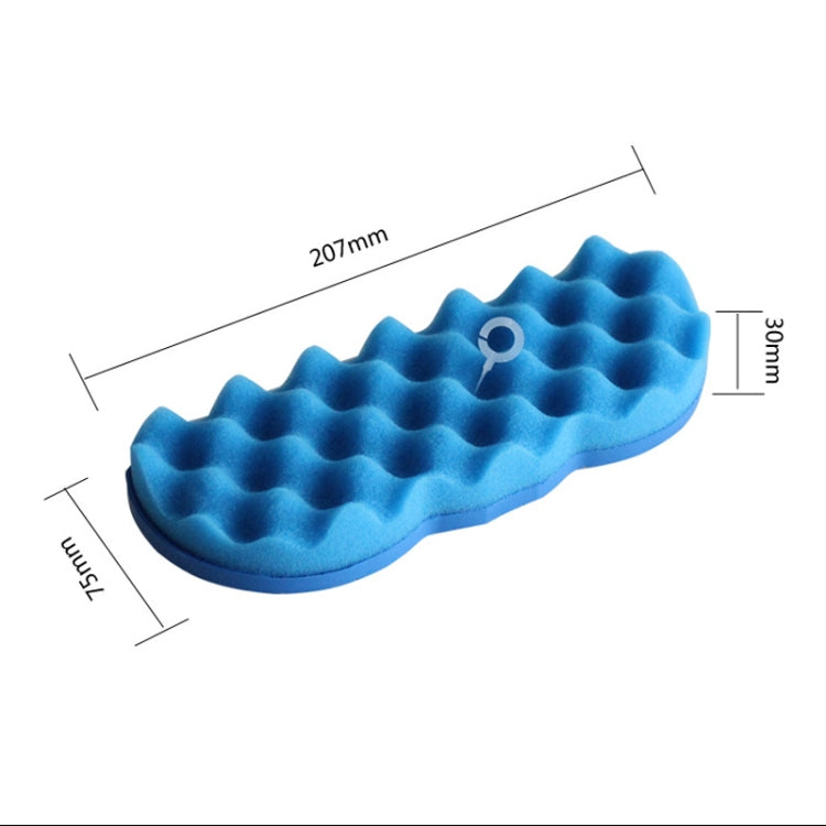 2 PCS Filter Sponge Filter Element for Samsung Vacuum Cleaner DJ97-01670B SC8810 SC8813 - Other Accessories by PMc TechLife | Online Shopping South Africa | PMc TechLife | Buy Now Pay Later Mobicred