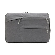 Zipper Type Polyester Business Laptop Liner Bag, Size: 11.6 Inch(Light Grey)