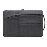 Zipper Type Polyester Business Laptop Liner Bag, Size: 15.6 Inch(Dark Gray)