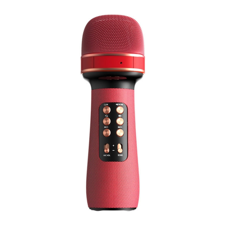 WS898 Live Wireless Bluetooth Microphone with Audio Function(Red) - Microphone by PMC TechLife | Online Shopping South Africa | PMC TechLife | Buy Now Pay Later Mobicred
