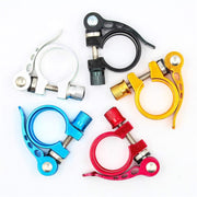 5 PCS Bicycle Accessories Quick Release Clip Road Bike Seatpost Clamp, Size: 28.6mm(Black)