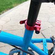 5 PCS Bicycle Accessories Quick Release Clip Road Bike Seatpost Clamp, Size: 28.6mm(Black)