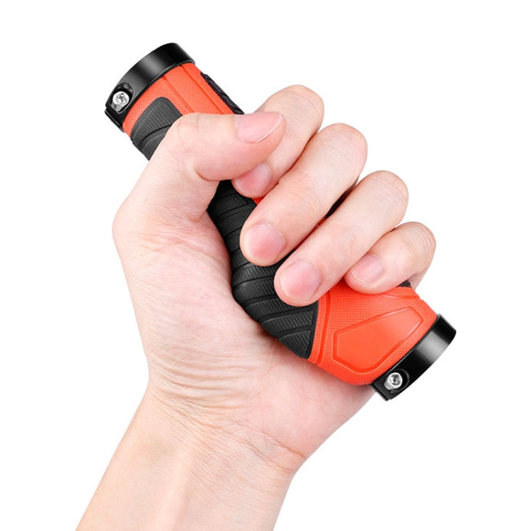 1 Pair Bicycle MTB Bike Handlebar Grips Rubber Anti-Slip Racing Bike Grip(Green) - Bicycle Grips by PMC TechLife | Online Shopping South Africa | PMC TechLife | Buy Now Pay Later Mobicred
