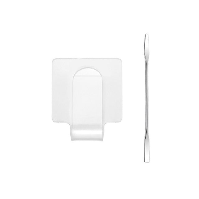 Acrylic Makeups Manicure Transparent Palette With Color Stick, Specification: Square Plate+Stick