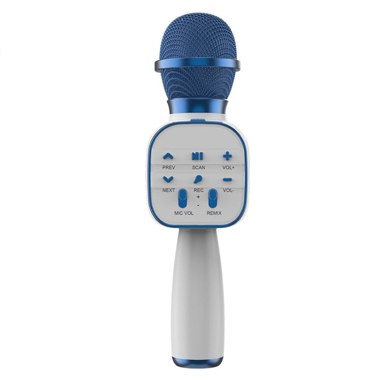 DS813 Live Wireless Bluetooth Microphone(Blue) - Microphone by PMC TechLife | Online Shopping South Africa | PMC TechLife | Buy Now Pay Later Mobicred