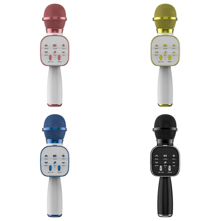 DS813 Live Wireless Bluetooth Microphone(Yellow) - Microphone by PMC TechLife | Online Shopping South Africa | PMC TechLife | Buy Now Pay Later Mobicred