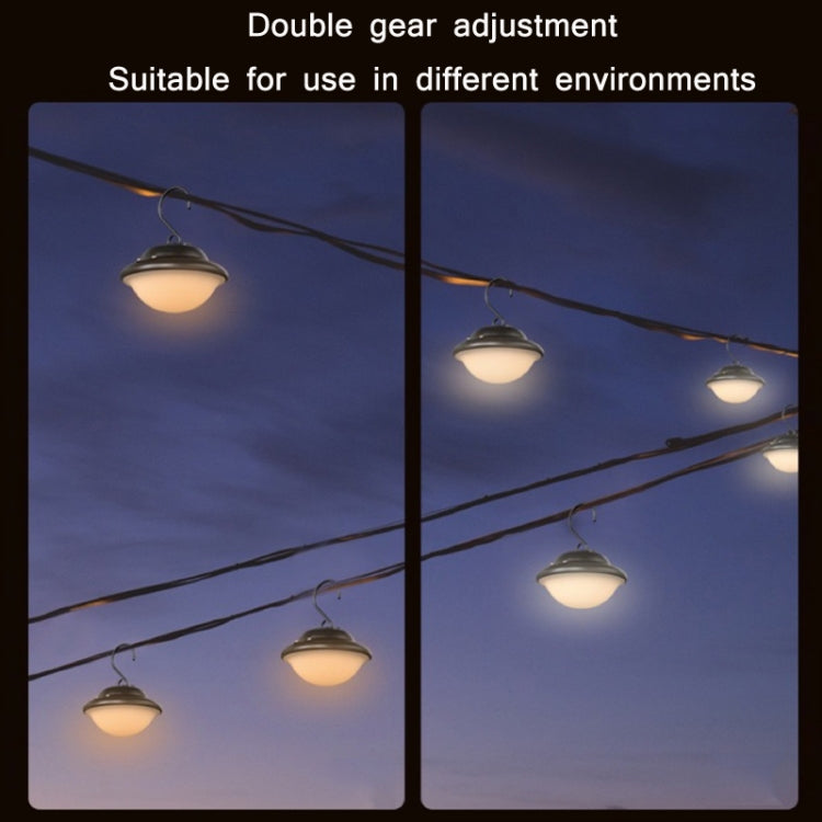 Outdoor Portable Hanging USB Charging Camping Light(Black) - Camping Lighting by PMc TechLife | Online Shopping South Africa | PMc TechLife | Buy Now Pay Later Mobicred