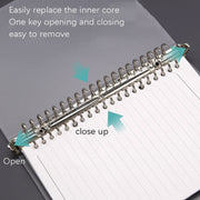 Transparent Matte PP Soft Shell Cover Hand Accountive Page, Style: A5 Horizontal Core