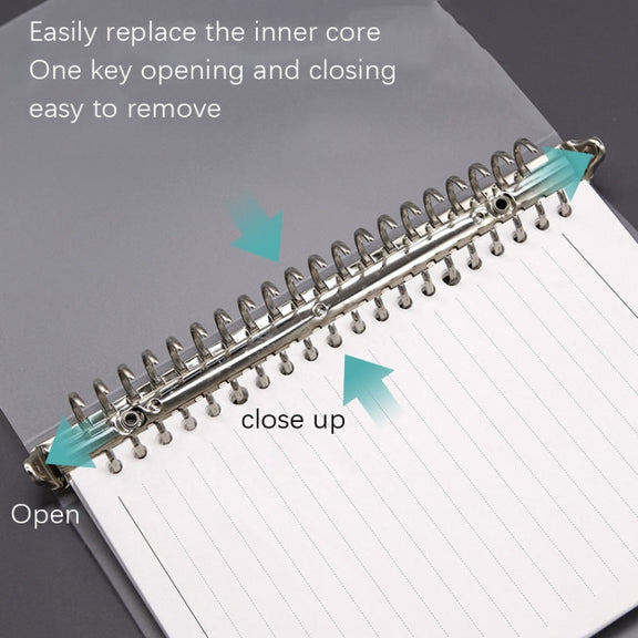 Transparent Matte PP Soft Shell Cover Hand Accountive Page, Style: A5 Point Array Core