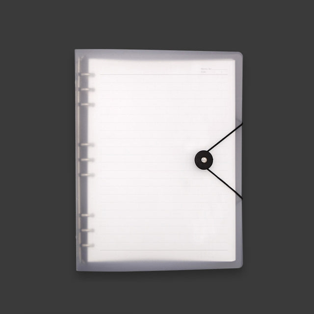 Transparent Matte PP Soft Shell Cover Hand Accountive Page, Style: B5 Horizontal Core