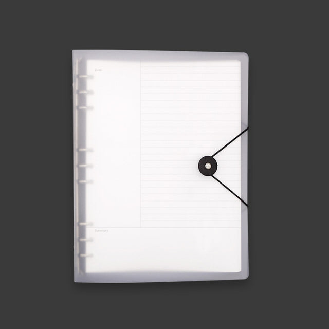 Transparent Matte PP Soft Shell Cover Hand Accountive Page, Style: B5 Cornell Core
