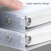 Transparent Matte PP Soft Shell Cover Hand Accountive Page, Style: B5 Cornell Core