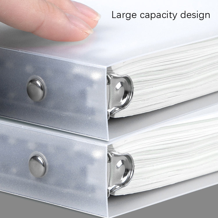 Transparent Matte PP Soft Shell Cover Hand Accountive Page, Style: B5 Cornell Core