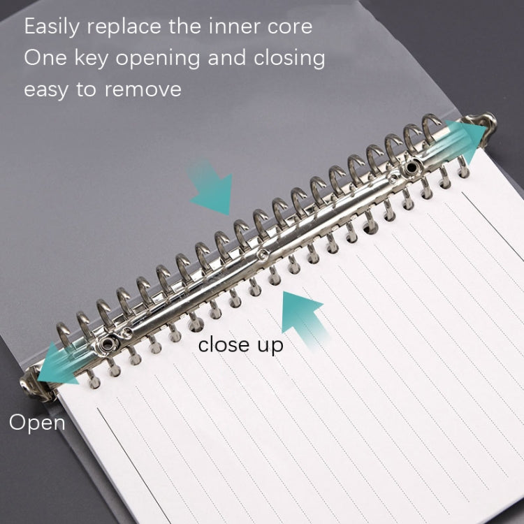 Transparent Matte PP Soft Shell Cover Hand Accountive Page, Style: B5 Point Array Core